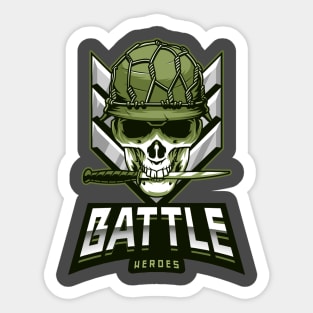 Real Battle Heroes - Army Sticker